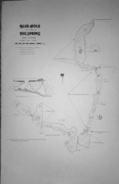 Map - Blue Hole/Jug Spring (Small)